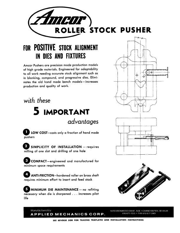 Roller Stock Pusher